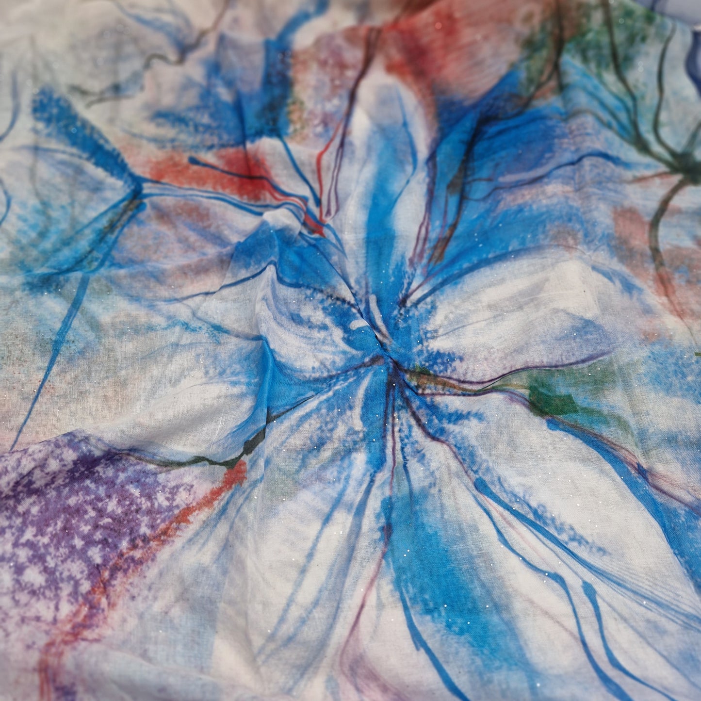 Blue Lily "Eco" Scarf