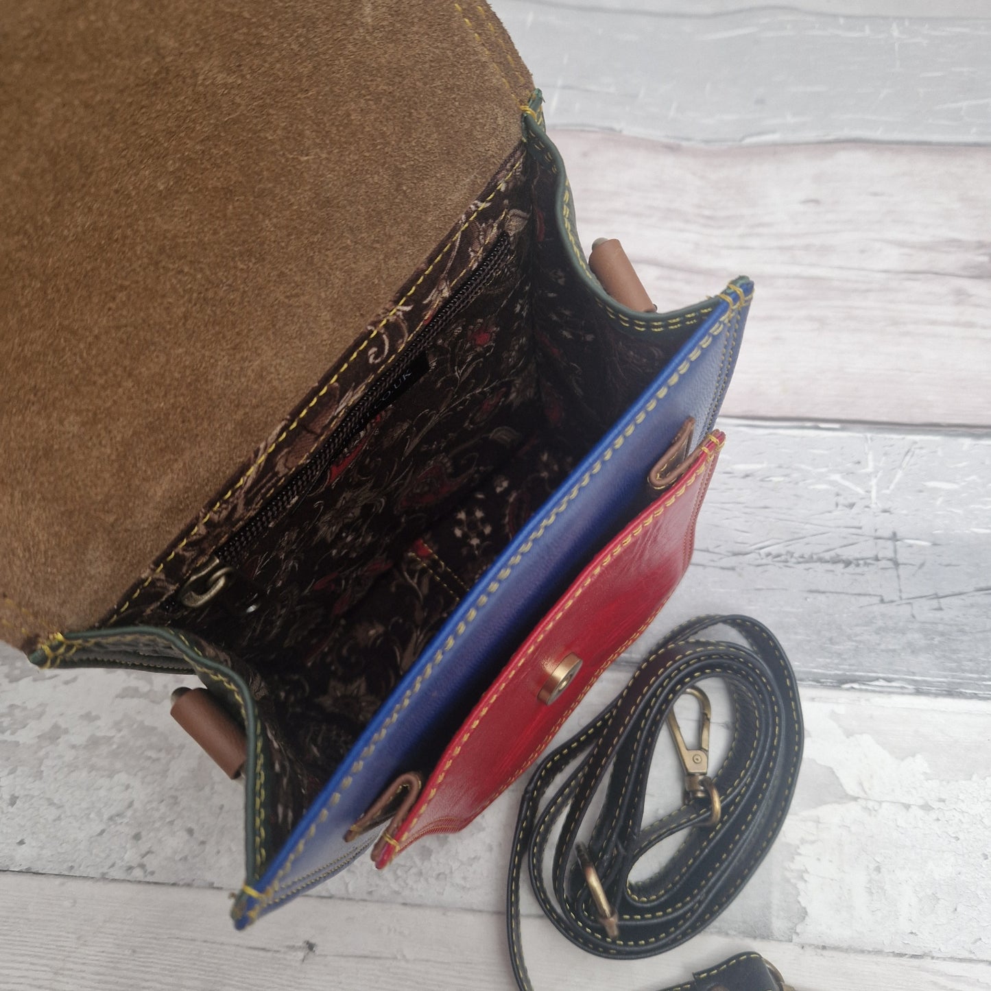 Inside view of Hema bag by Sassy Spirit