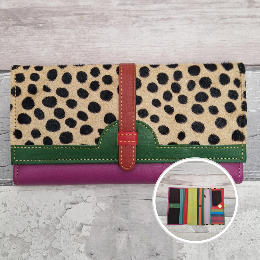 Nidhi - Upcycled Suede / Leather Purse