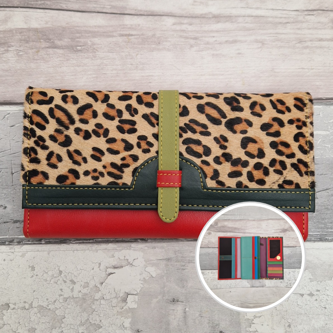 Nidhi - Upcycled Suede / Leather Purse