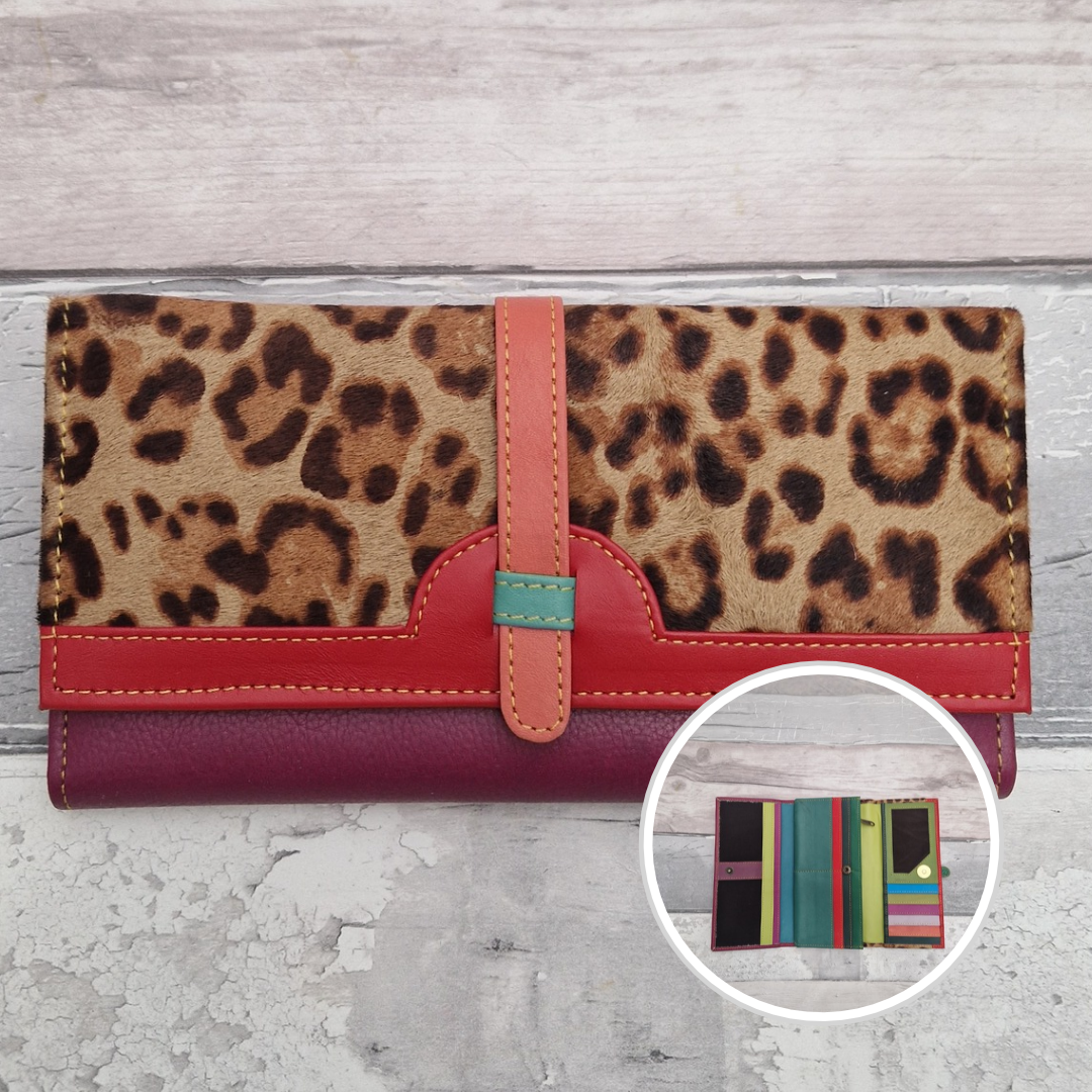 Nidhi - Upcycled Suede / Leather Purse