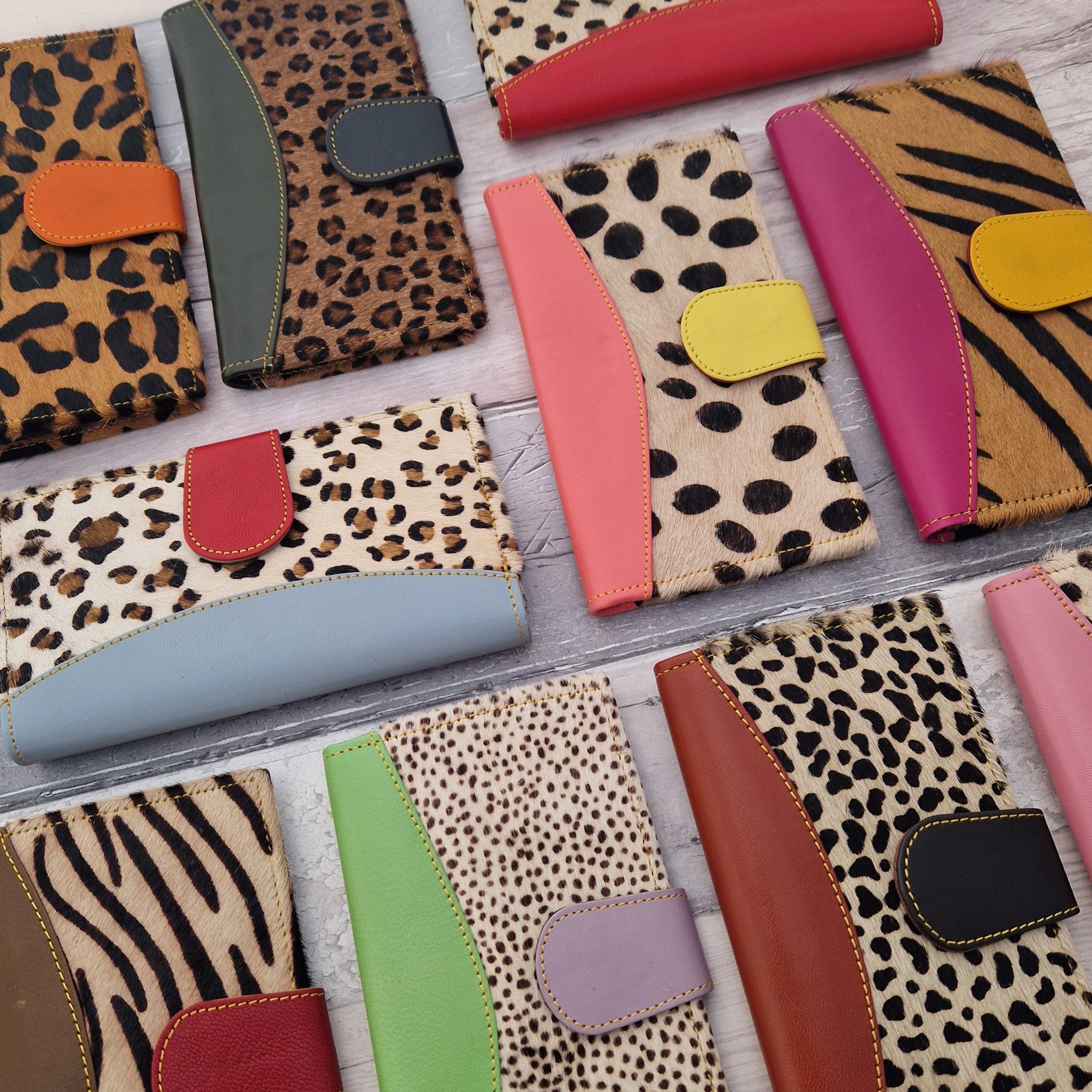 Samira - Animal Print Purse made from upcycled Leather – Sassy Spirit