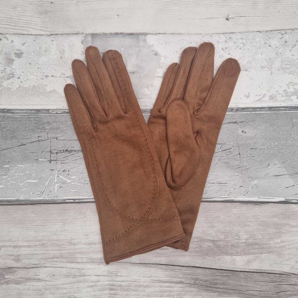Elegant Ladies Touchscreen Gloves | Soft Suede Feel Winter Gloves for Women