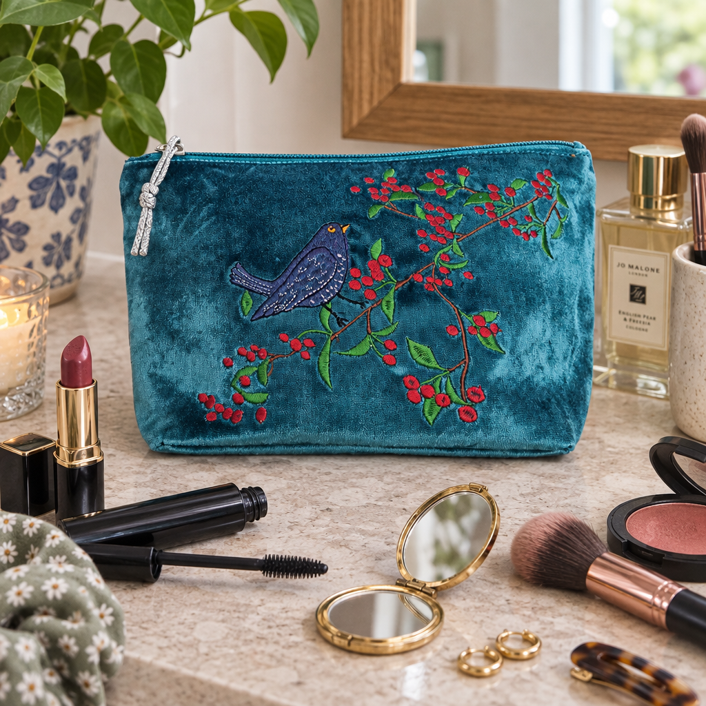 Blackbird Pouch Makeup Revised