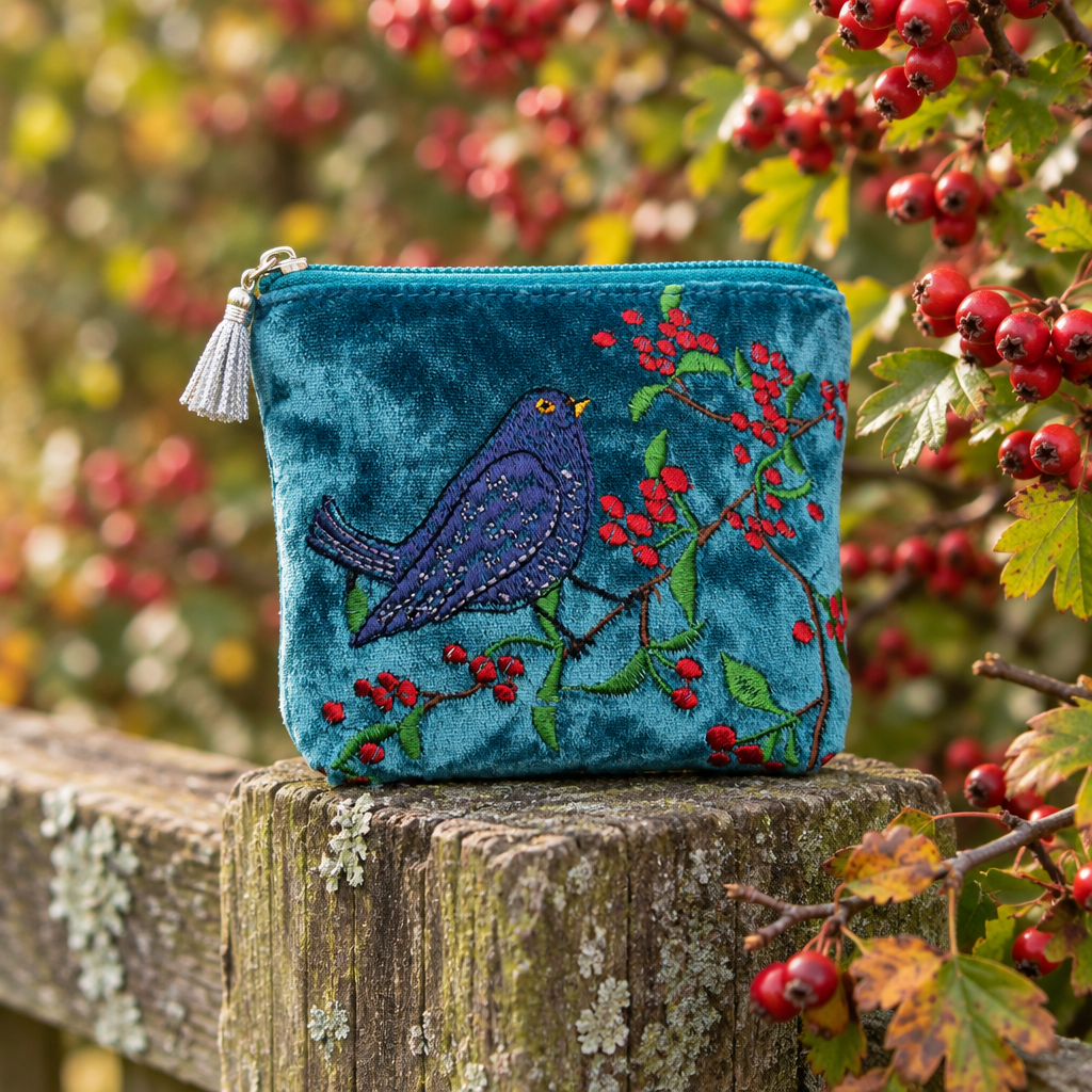 Blackbird Purse Garden Revised