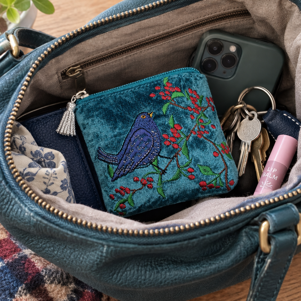 Blackbird Purse Handbag Revised