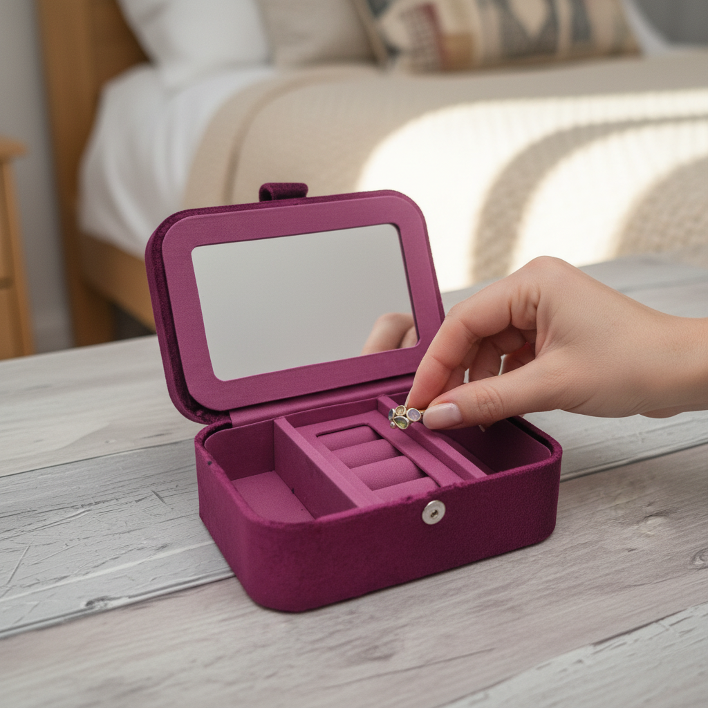 Bramble jewellery box dressing table