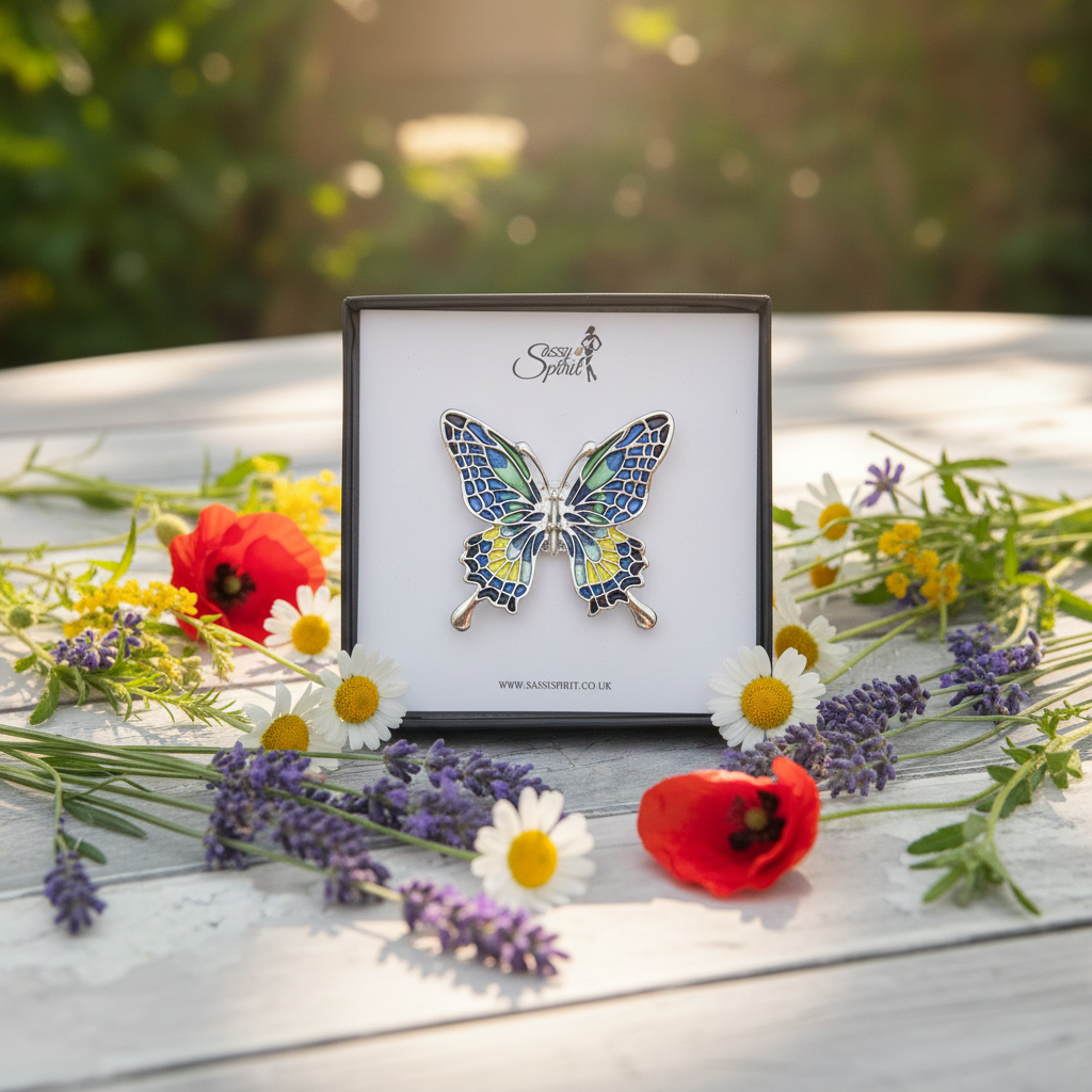 Butterfly Brooch - Gift Shot