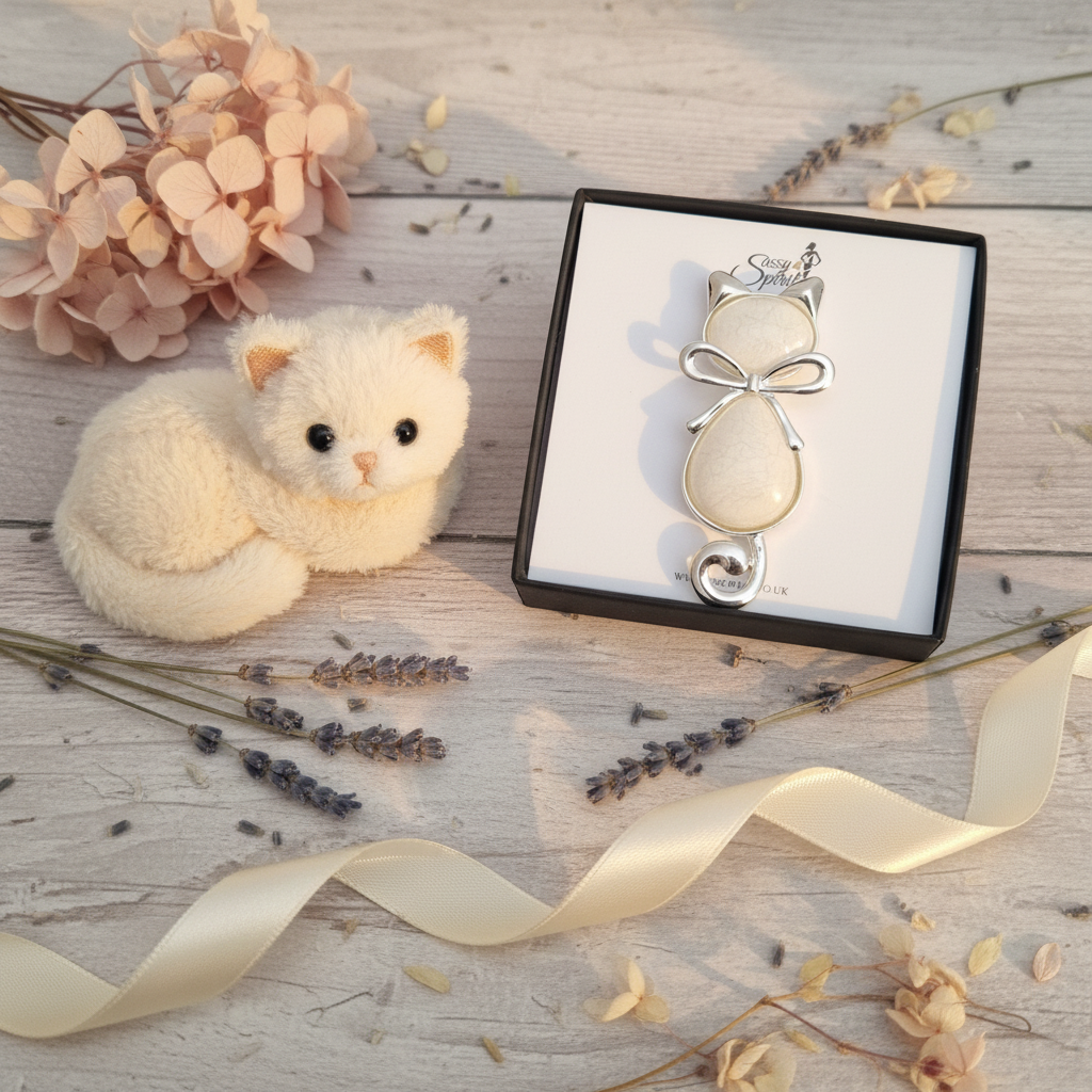 Cat Brooch - Gift Shot