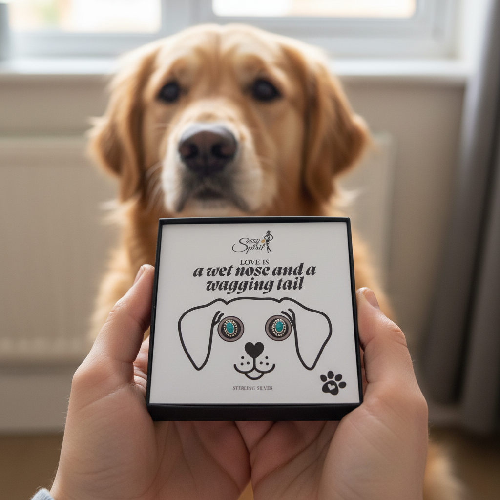 Dog gifting shot - Golden Retriever