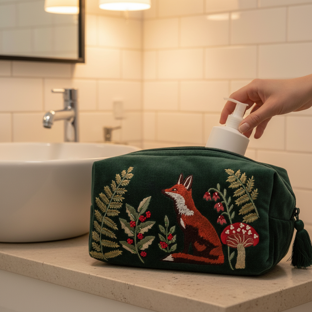 Fox wash bag bathroom