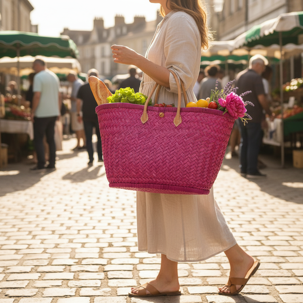 French market lifestyle shot