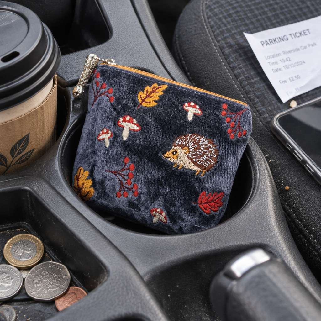 Hedgehog Purse Cupholder