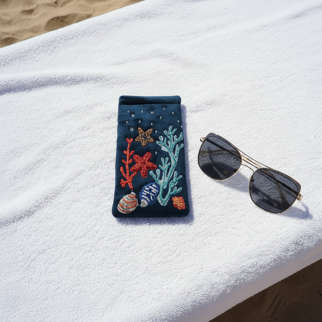 Midnight Navy — Underwater Garden square beach lifestyle