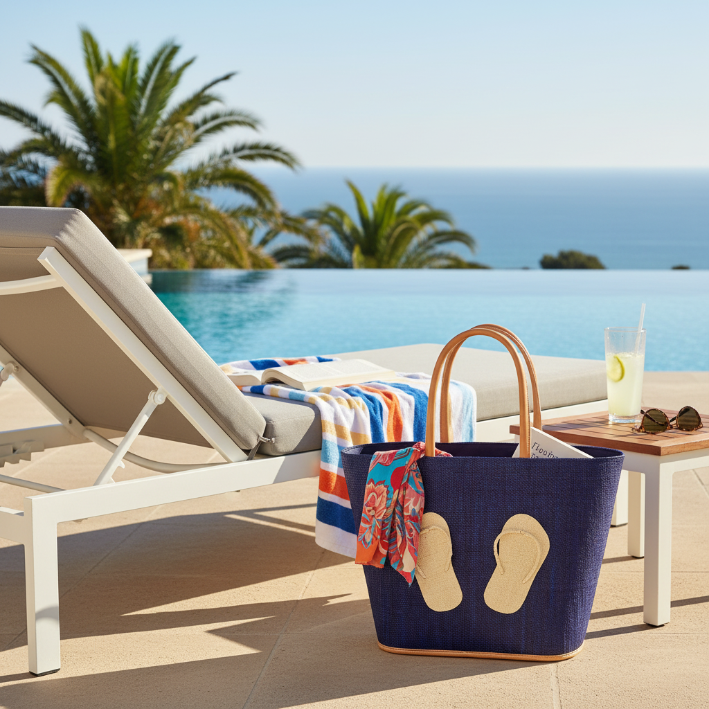 Navy basket poolside revised