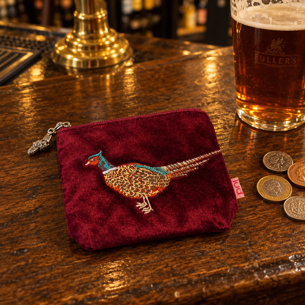 Pheasant Purse Flat on Bar