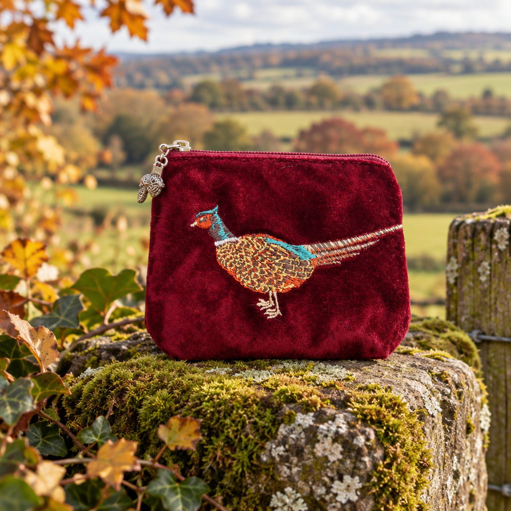 Pheasant Purse Stone Wall