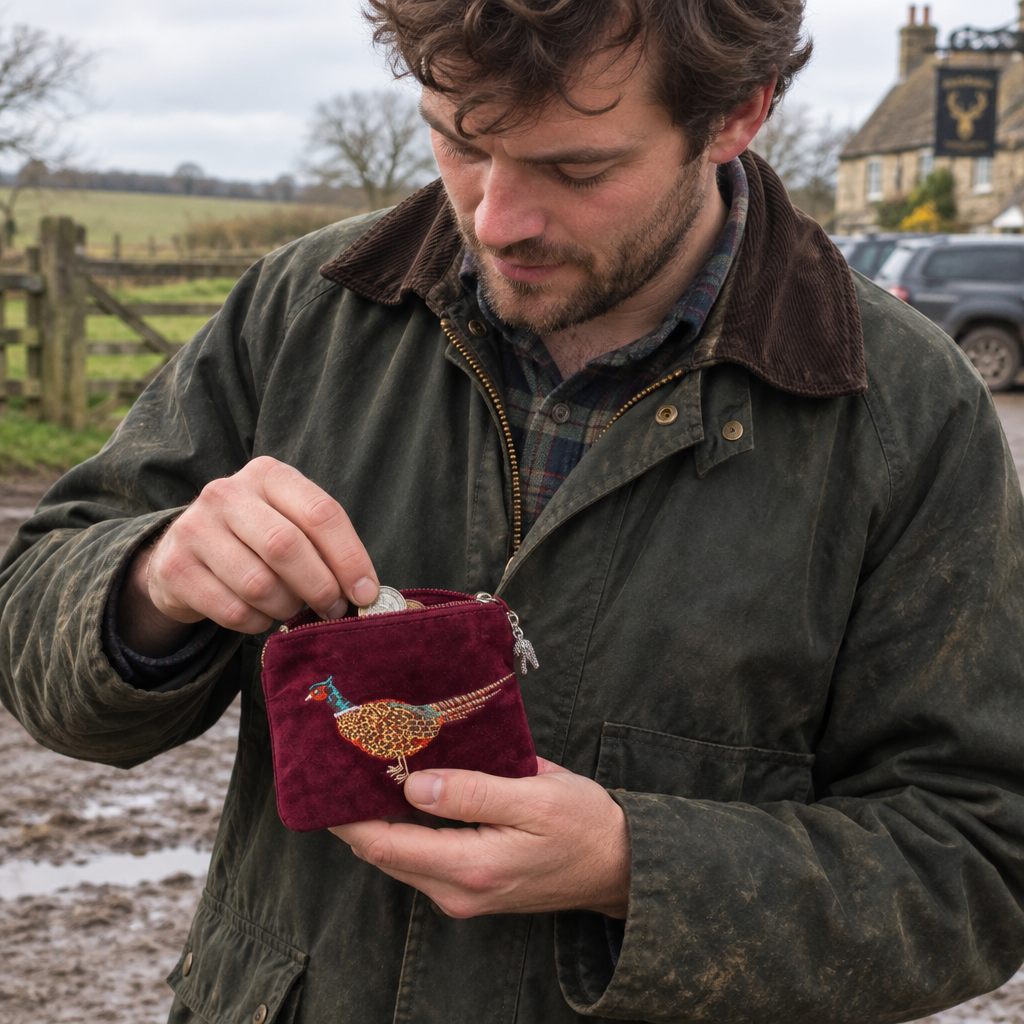 Pheasant Purse Wax Jacket Revised