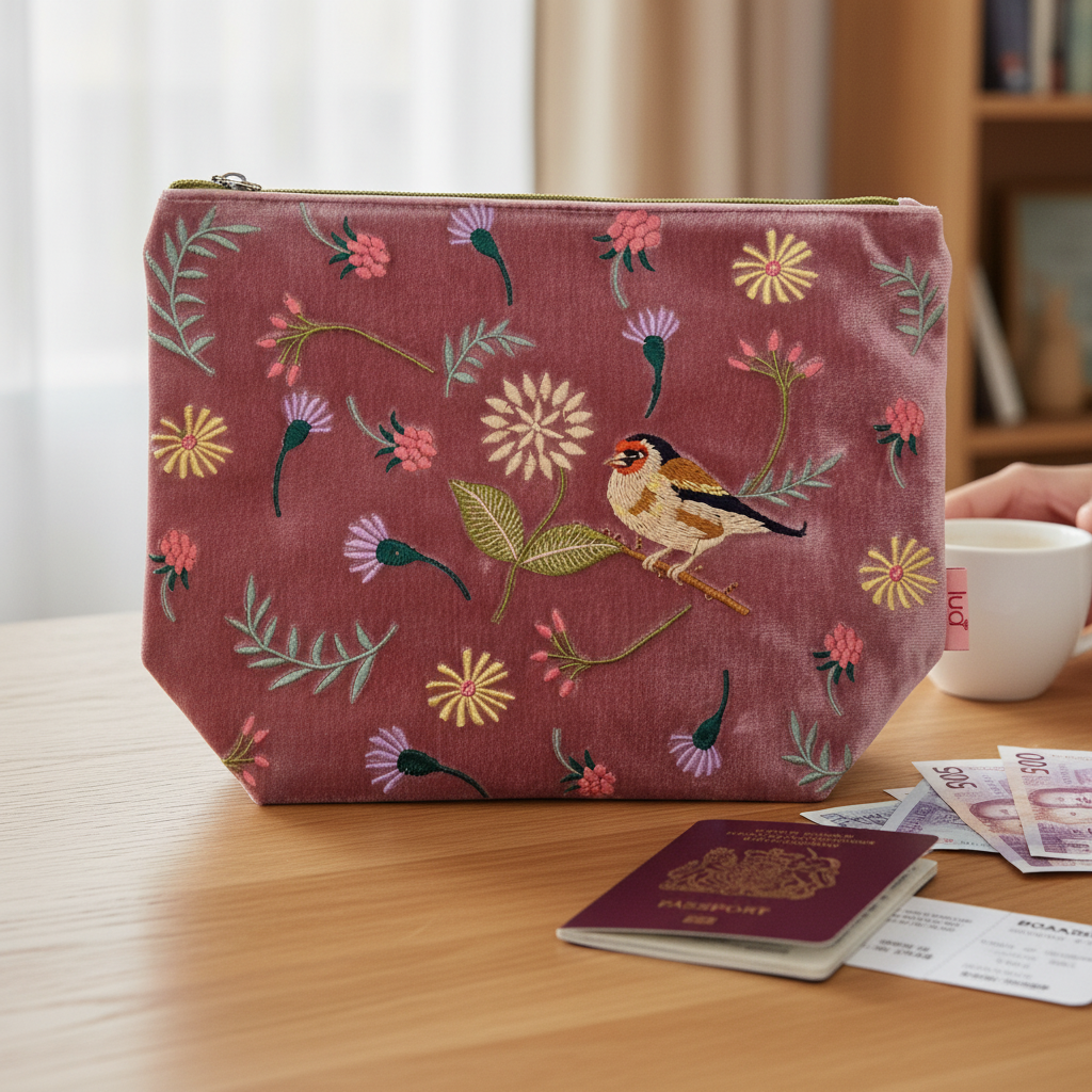 Pink Goldfinch Bag Lifestyle Setting