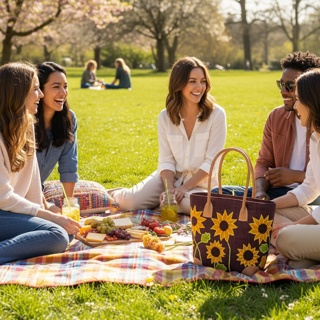 Sunflower Basket - Picnic