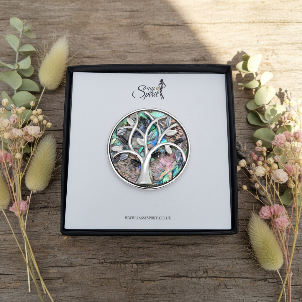 Tree of Life Brooch - Gift Shot