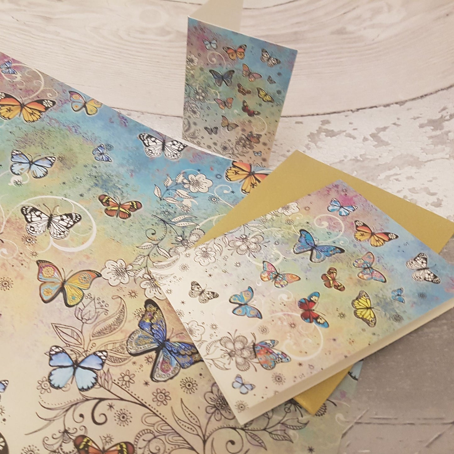 Photo of Bug Art Butterflies Gift Wrap, Card and Tag